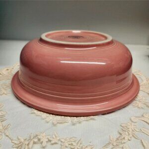 Fiestaware Rose Pink Large Mixing Bowl 8.25" Homer Laughlin HLC Fiesta USA